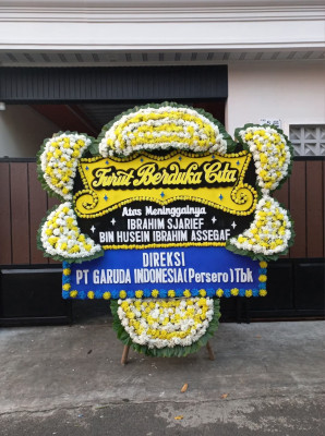 Papan Bunga Duka di Ledokombo